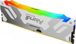 KIN 32GB DDR5-6400MT/S CL32 DIMM, FURY RENEGADE RGB WHITE XMP