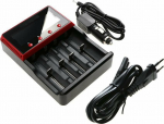 CoreParts Car Charger for Battery, with, Euro AC Power Cord and Plug