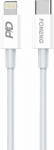 Kabel USB Foneng USB-C - Lightning 1 m White (X31 Type-C to ip)