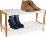 Storage Solutions BAMBOO shelf shoe stand 2 horizontal