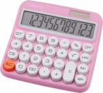 GENIE Tischrechner 612P pink