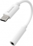 Adapter HOCO USB Type-C (M) - AUX 3.5mm (F)