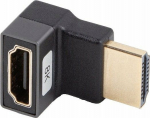 Adapter AV Lanberg HDMI - HDMI + D-Sub (VGA) + Jack 3.5mm czarny (AD-HDMI-08)