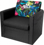 Hobbygarden R3 PODUSZKA NEL CZARNY + COLORFUL LEAVES