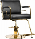Gabbiano GABBIANO PRATO GOLD HAIRDRESSING CHAIR - CZARNY