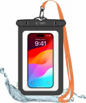 Tech Protect TECH-PROTECT UWC9 UNIVERSAL WATERPROOF CASE 8.9 INCH BLACK/ORANGE