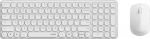 Rapoo Full size 100% - Kabellos - RF Wireless+ Bluetooth - Wei&szlig; - Mouse - Tastatur - 2 - Tastatur - 2.400 dpi