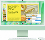 Apple iMac 24 cale: M4 10/10, 16GB, 256GB SSD - Zielony