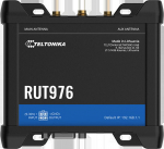 Teltonika RUT976 LTE 5G WLAN Router Dual SIM 4G LTE & WiFi cellular router with I/O, RS232, RS485, GNSS (GPS), USB interfaces MeiG