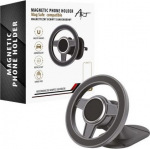 Magnetic car holder 2W1 ART AX-04 supply+board PHONE/MP4/GPS Comp.z MagSafe
