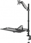 PC ACC SIT-STAND WORKSTATION/17-32" DS90-325BL1 NEOMOUNTS