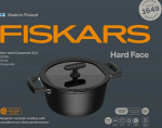 Fiskars Hard Face saucepan 3.5L on deck