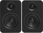 ?KAU KANTO AUDIO PAIR - PASSIVE SPEAKERS WITH 1" SILK DOME TWEETER AND 4" KEVLAR WOOFER - BLACK