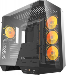 Obudowa Darkflash DY470 czarna + 4 fans + uchwyt GPU