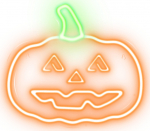 Forever Neolia PUMPKIN WITH STEM Neon LED Sighboard