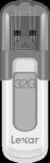 Lexar | Flash drive | JumpDrive V100 | 32 GB | USB 3.0 | Grey