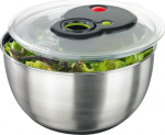 Emsa Salad spinner 4.5l 513441 Turboline stainless/black