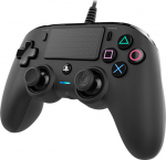 Nacon Wired Compact Controller - peliohjain, black, PS4