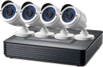 LevelOne CCTV 8-Channel Kit 2MP/IP66/H.264/1x3.5"/IR-30m wei&szlig;