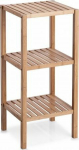Zeller Bamboo shelf z 3 shelves, 33x37x80cm