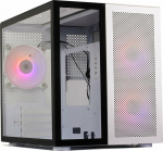 Redragon AXE - Cube Case | Black and White | no power supply | 1&times;USB 3.0, 1&times;USB 2..| 360 mm &times; 270 mm &times; 330 mm|
