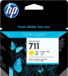 HP CZ136A ink cartridge No. 711, yellow, 3 pack