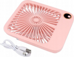 Alogy Fan / desk fan with adjustable stand W30 pink
