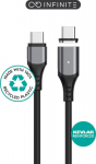 eSTUFF INFINITE - USB-Kabel - USB-C (M) straight to USB-C (M)