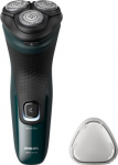 Philips 3000X Series X3002/00 Shaver, Black/Green