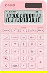 Lauakalkulaator Casio MS-20YC-LP heleroosa - 12 kohaline, tava- ja p&auml;ikesepatarei, 118gr, 18x101x155mm, Casio loogika