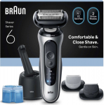 Braun Series 6, 62-S7650CC Wet&Dry - electric shaver SmartCare-at the station