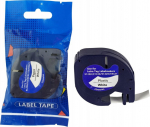 Tape DYMO LT 59421 12mm x 4m S0721510 black on white replacement