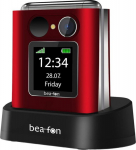 Beafon Bea-Fon Fold 10 2G red- silver
