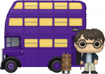 Funko Pop! Rides Super Deluxe: Harry Potter - Harry Potter with Knight Bus #139 Vinyl Figure