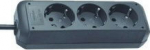 Brennenstuhl power strip ECO-Line 3x 1.5m schwarz