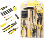 Tool Kit 50el (screwdriver, beaten, szczypce, hammer, pliers, measure, bag)