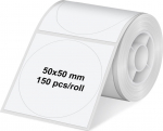 Olympia Label roll for PM220 round white