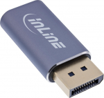InLine InLine&reg; USB Display Converter, DisplayPort zu USB-C bidirektional, 8K