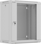 Lanberg Hanging rack installation cabinet 19 cali 12U 540x350 grey glass door (flat pack)
