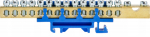 Incobex Power Strip Terminal Block 14x16 mm2.1x35mm2 - Niebieski ENE-00540