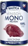 BALTICA Nutraceutic Monoprotein Venison with prebiotics - wet dog food - 400g