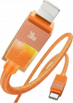 Kabel USAMS U93 30W USB-C do Lightning 1.2m orange