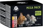 PETREPUBLIC Mega Pack Chicken, salmon, veal - wet cat food - 12x100g