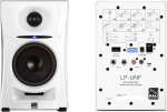 Kali Audio LP-UNF-WH - a pair of Bluetooth monitor speakers (white)