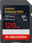 SanDisk EXTREME PRO SD UHS-I 128GB SD, 250MB/S(R) / 120MB/S(W)