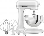 KitchenAid Heavy Duty 5.2 1-liter food processor with lift-off bowl, white