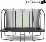 Zipro Jump Pro Quadro Garden Trampoline with Inner Net 366 x 244 cm