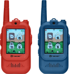 Tracer 47897 CHILDPLAY Video Walkie Talkie, Red/Blue