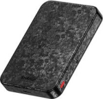 SHARGE CarbonMag 10K Powerbank, 10.000mAh, 15W Qi2, 20W USB-C - schwarz