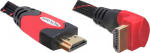 DELOCK HDMI Kabel Ethernet A -> A St/St 3.00m 90&deg; below 4K